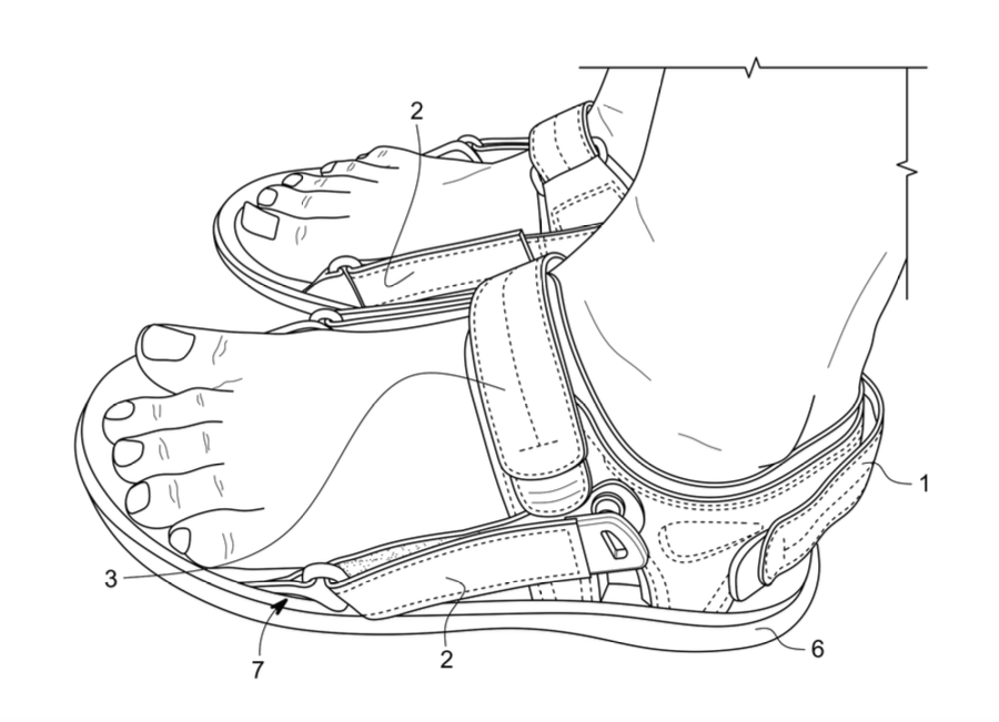 Fig. 2 · Side view on foot